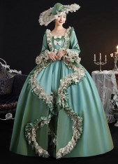 New Vintage Green Rococo Renaissance Baroque Princess Marie Antoinette Ball Gown New Vintage Green Rococo Renaissance Baroque Princess Marie Antoinette Ball Gown
