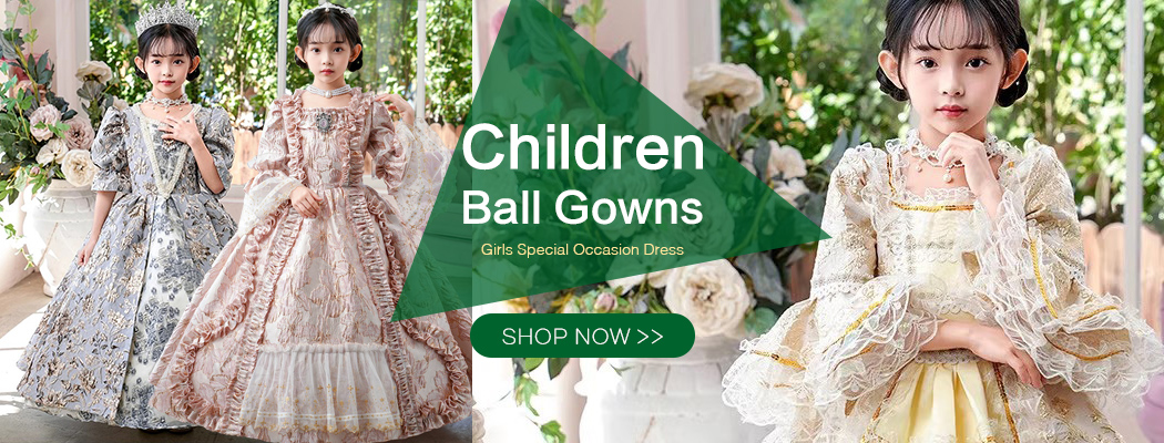 Children Victorian Masquerade Ball Dresses for Girls Children Victorian Masquerade Ball Dresses for Girls